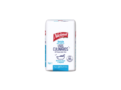 Farinha T65 Usos Culinarios 1Kg Nacional