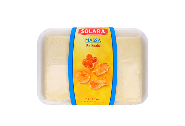 MASSA FOLHADA CONGELADA SOLARA