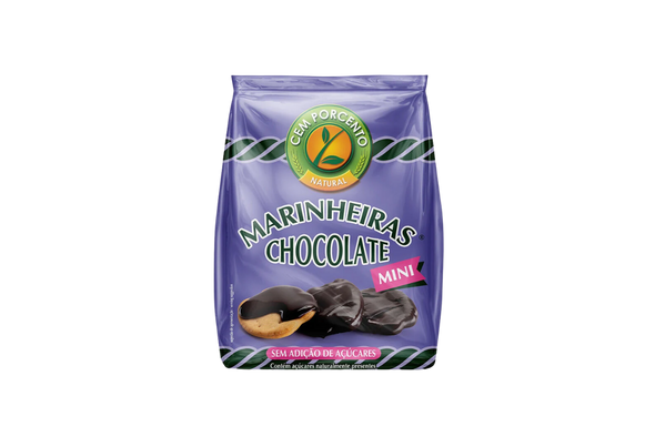 654007 BOLACHA MINI MARINHEIRAS CHOCO 50G CX14