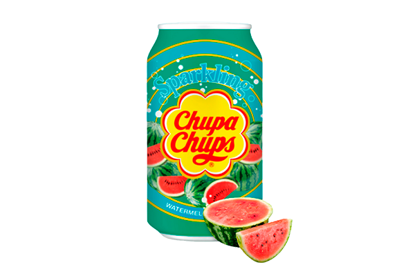 BD CHUPA CHUPS MELANCIA 345ML CX24