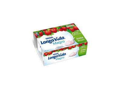 Iog Aroma Mag Morango 6X120G L Vida