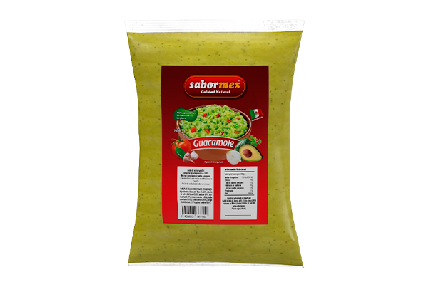 GUACAMOLE CONGELADO EM SACO SABORMEX