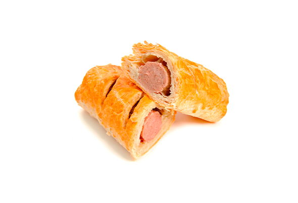 656637 FOLHADO SALSICHA 60G (2X50un) COMIFRIO