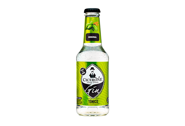 CICERONE GIN TONICO ORIGINAL 25CL CX18