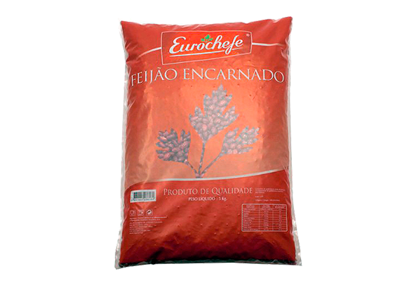 FEIJAO ENCARNADO 5 KG EUROCHEFE