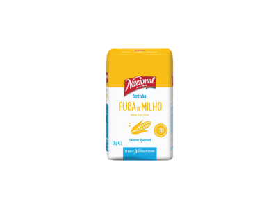 Farinha Milho Amarela 1Kg Nacional