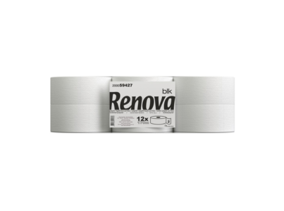 PAPEL HIG. JUMBO BLK 170M 2F 12R RENOVA