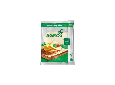 Queijo Flam.Fatiado 200 Grs Agros