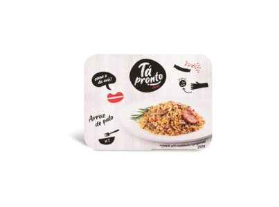 ARROZ À VALENCIANA CONGELADO 250G TÁ PRONTO