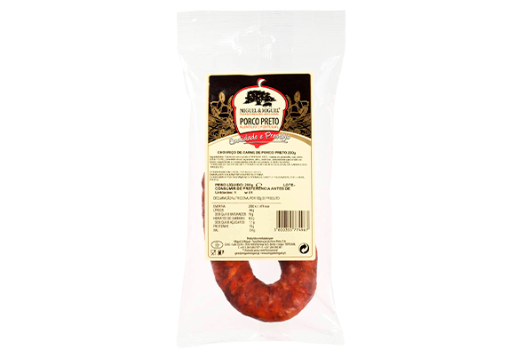 575207 CHOURICO CARNE PORCO PRETO 200 GR M&M (1)