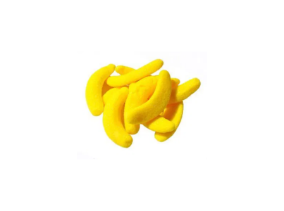 GOMAS BANANAS C/ACUCAR 1 KG