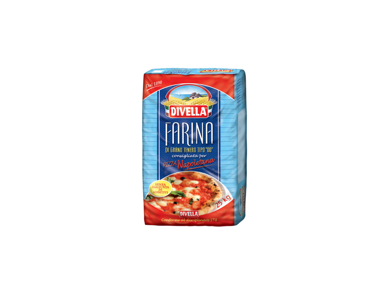 DIVELLA FARINHA NAPOLITANA 25KG