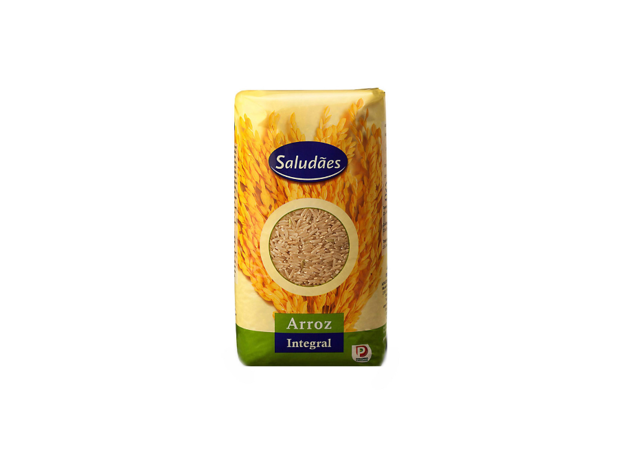 ARROZ LONGO EXTRA INTEGRAL SALUDAES 1KG