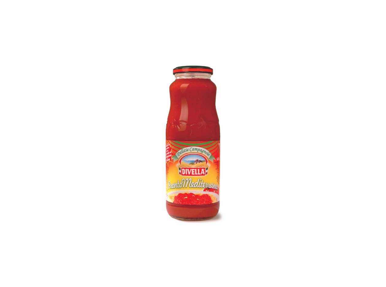 DIVELLA MOLHO MEDITERRÂNEO 680G