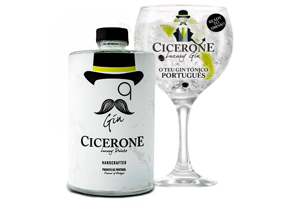 CICERONE GIN ORIGINAL PACK 500ML + COPO