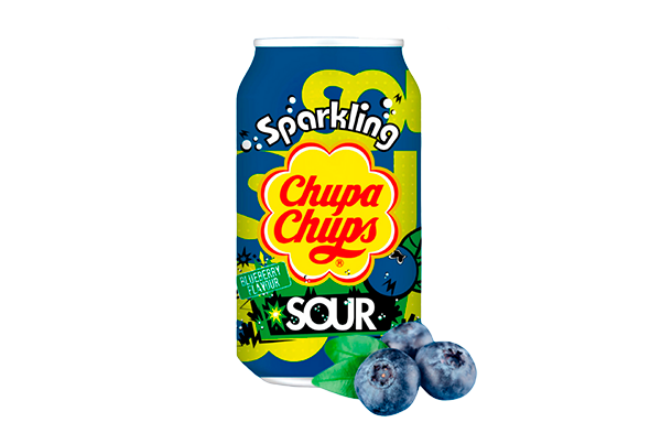 BD CHUPA CHUPS MIRTILO 345ML CX24