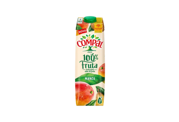100% FRUTA MANGA COMPAL 1L