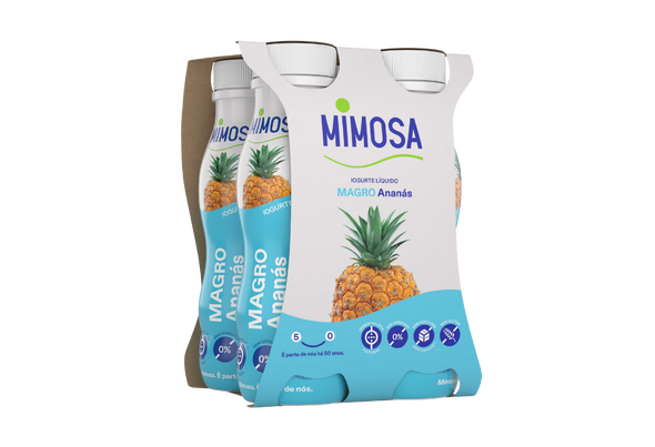 654221 IOG LIQ MAGRO ANANAS MIMOSA 4X151ML