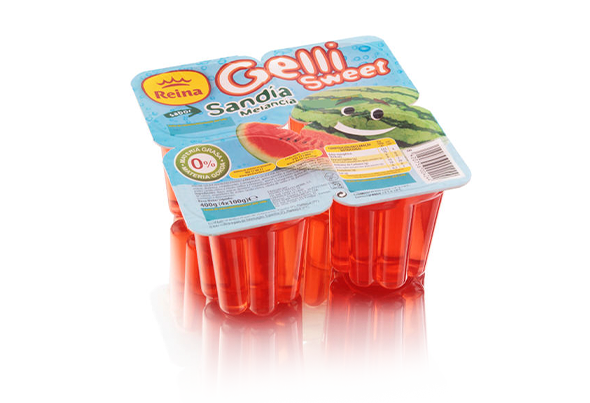 GELATINA GELLI SWE MELANCIA REINA 4X100G