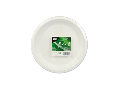 PRATO C.ACUCAR PURE BCO PAPSTAR DIAM23