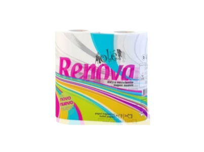 PAPEL HIG. BRANCO 2F OLE RENOVA 4R CX16