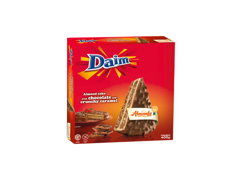 ALMONDY TARTE CHOCOLATE DAIM CONG.400G