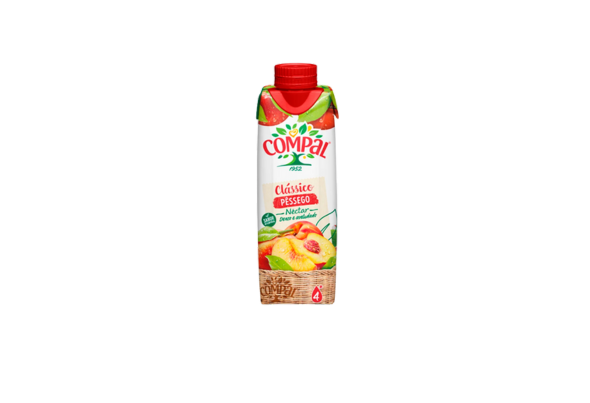 CLÁSSICO PÊSSEGO COMPAL 30CL