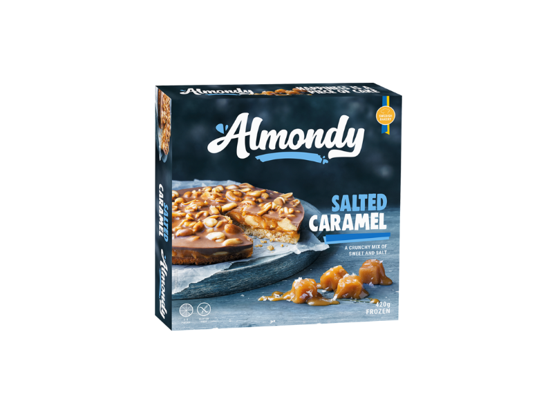 ALMONDY TARTE CARAMELO SALGADO CONG.420G