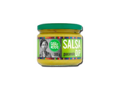 CASA DE MÉXICO DIP DE GUACAMOLE 300G CX12UN