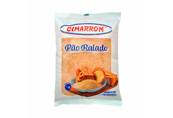 PÃO RALADO CIMARROM