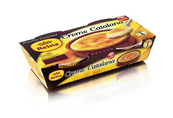 CREME CATALANA LEITE CREME REINA 2X100G