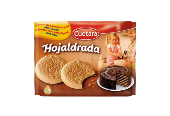 654071 BOLACHA MARIA HOJALDRA CUETARA 600G CX10