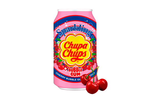 BD CHUPA CHUPS PASTILHA CEREJ 345ML CX24