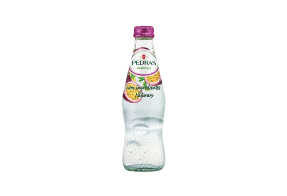 ÁGUA COM GÁS MARACUJÁ PEDRAS 25CL