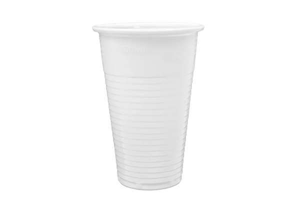 561240 COPO PLASTICO BRANCO 220 CC INTRAPLAS
