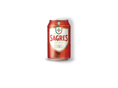 CERVEJA SAGRES LATA 33CL