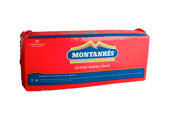 QUEIJO EDAM EM BARRA MONTANHÊS