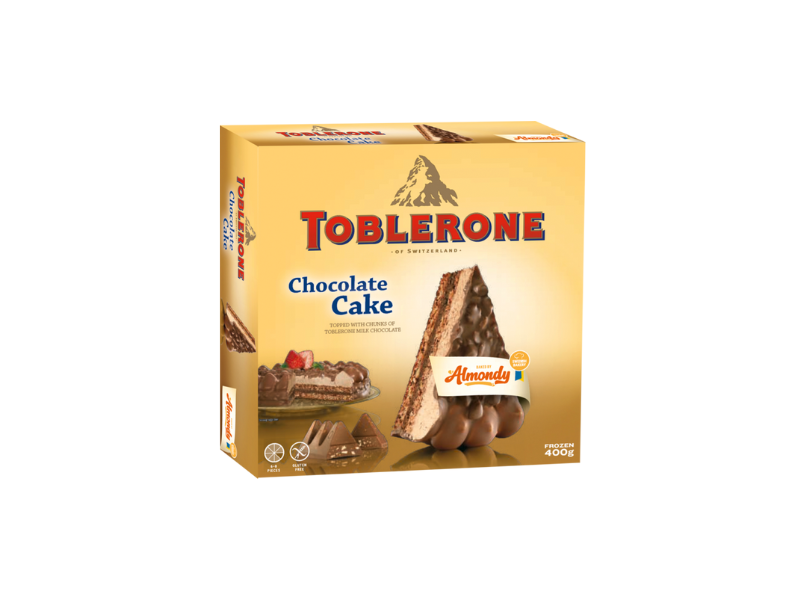 ALMONDY TARTE CHOCOL TOBLERONE CONG.400G