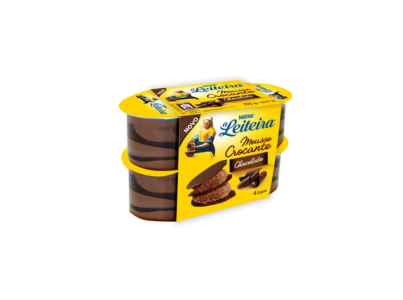 MOUSSE CHOCOLATE 4X57G LEITEIRA
