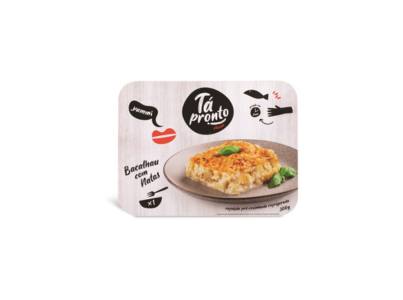 BACALHAU C/NATAS CONGELADO 300G TÁ PRONTO