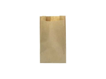 SAQUETAS PAPEL CASTANHO P PAO 14+6X32