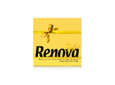 GUARDANAPOS ART TABLE GOLD AMARELO RENOV