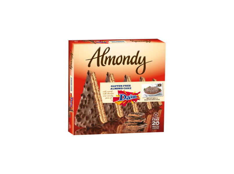 ALMONDY TARTE CHOCOLATE DAIM CONG. 1000G