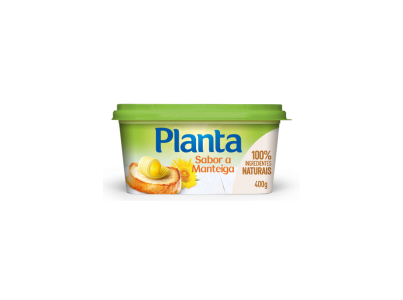 MARGARINA PLANTA SABOR MANTEIGA 400G CX8