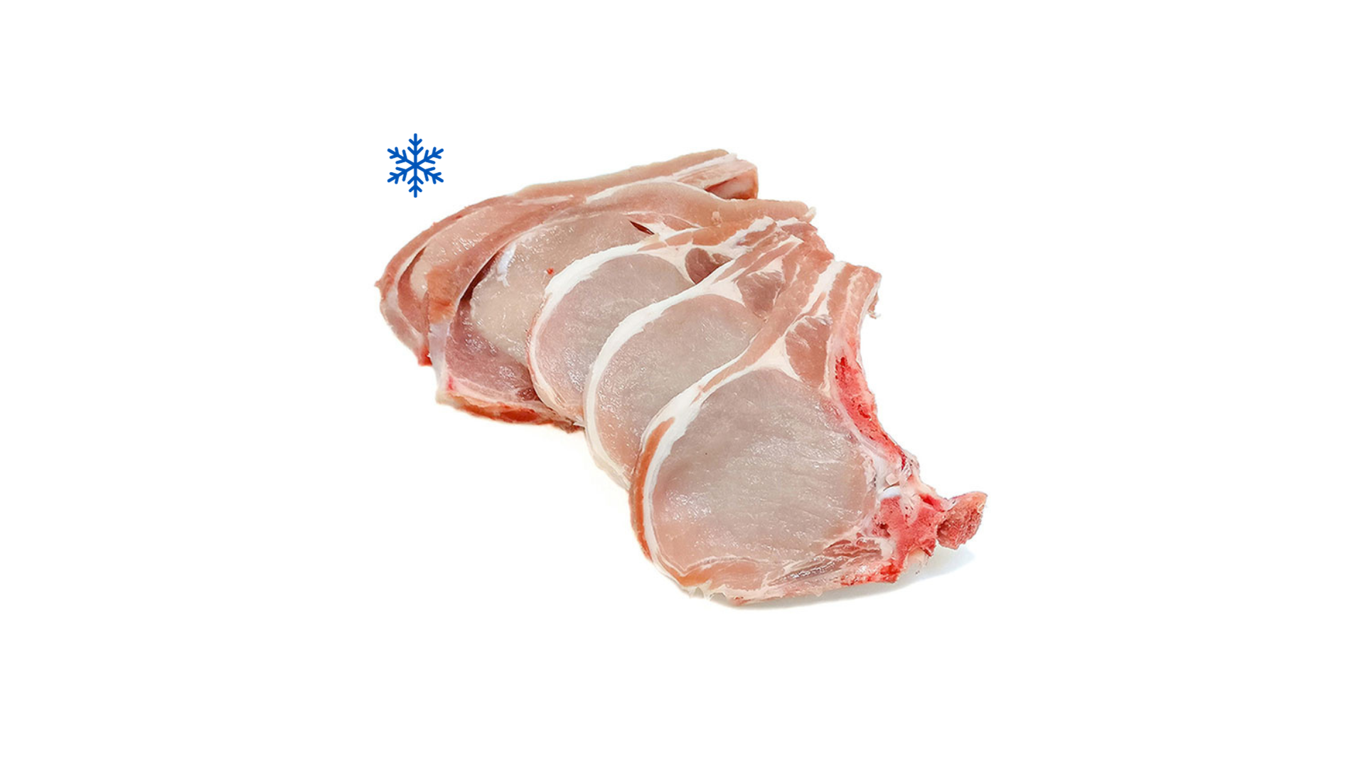 COSTELETAS LOMBO PORCO 100/120G CONG.