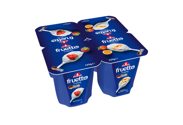 FRUETTO CREMOSO MORANGO, MARACUJÁ E PÊSSEGO