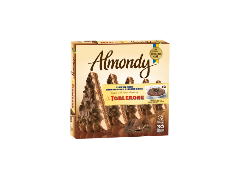 ALMONDY TARTE CHOC TOBLERONE CONG.1000G