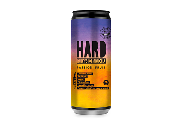 RUDY'S HARD KOMBUCHA MARACUJA 330ML