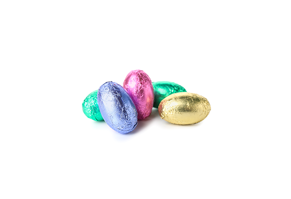 125858 Ovos De Chocolate Sortidos 75G Embalagem De 1Kg Jacquot