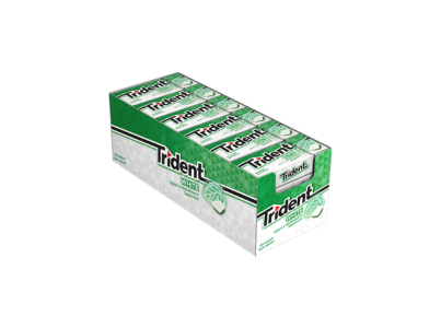 Trident Whit Drag Spearmint 14G Cx 24Un